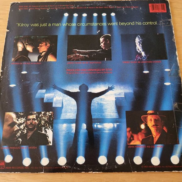 STYX Kilroy Was Here Vinyl LP 1983 A&M Records SP 3734 Rock Music LPB - Picture 2 of 9